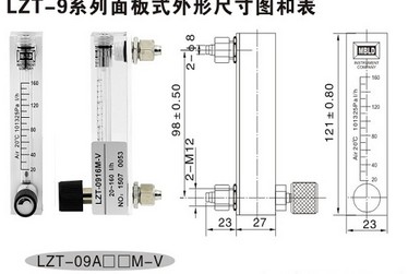 LZT-0806M面板式流量計