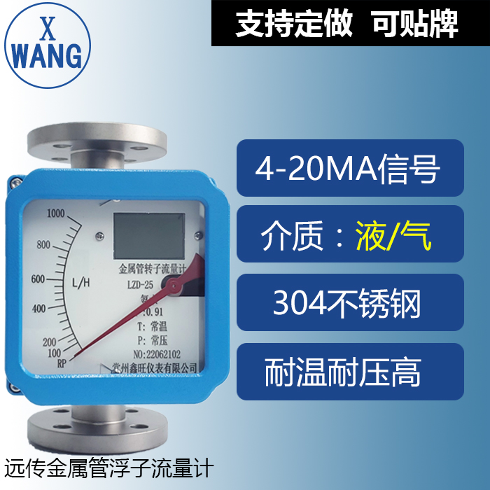 LZD-65/1/RR1/A/M9/JSE/Z遠傳型金屬管浮子流量計